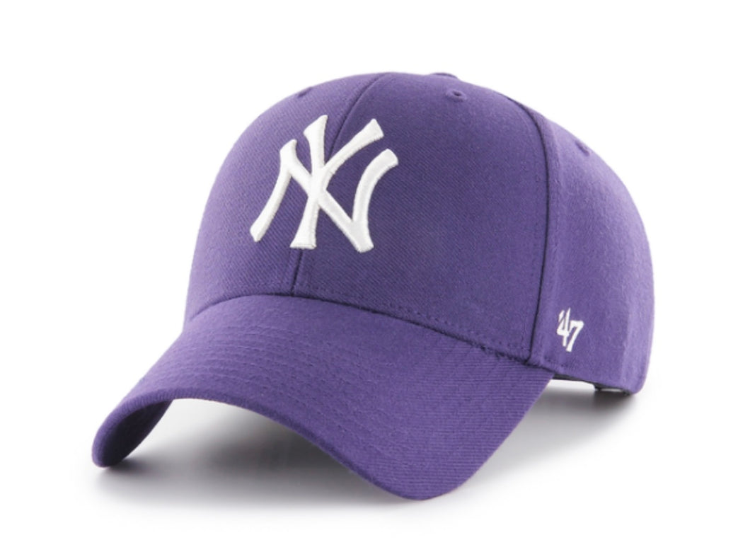 47 CAP MLB NEW YORK YANKEES BRANSON MVP PURPLE