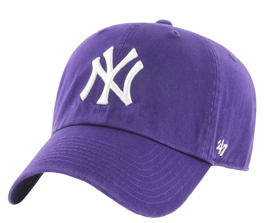 47 CAP MLB NEW YORK CLEAN UP PURPLE