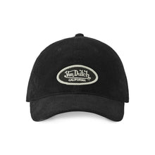 Charger l&#39;image dans la galerie, CASQUETTE VELOURS NOIR VON DUTCH
