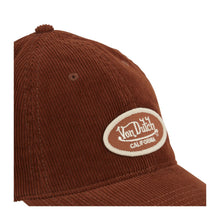 Charger l&#39;image dans la galerie, CASQUETTE VELOURS MARRON VON DUTCH
