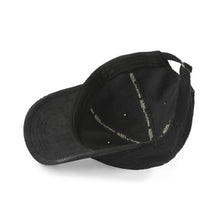 Charger l&#39;image dans la galerie, CASQUETTE VELOURS NOIR VON DUTCH
