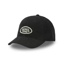 Charger l&#39;image dans la galerie, CASQUETTE VELOURS NOIR VON DUTCH
