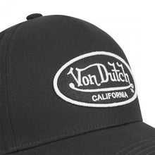 Charger l&#39;image dans la galerie, CASQUETTE BASEBALL CALIFORNIA PATCH NOIR BLANC
