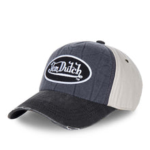 Charger l&#39;image dans la galerie, CASQUETTE JACK BLEU BLANC GRIS VON DUTCH
