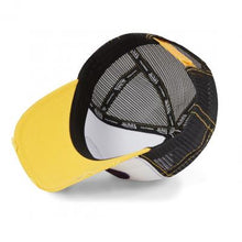 Charger l&#39;image dans la galerie, CASQUETTE NOIR BLANC JAUNE VIOLET USED SUM VON DUTCH
