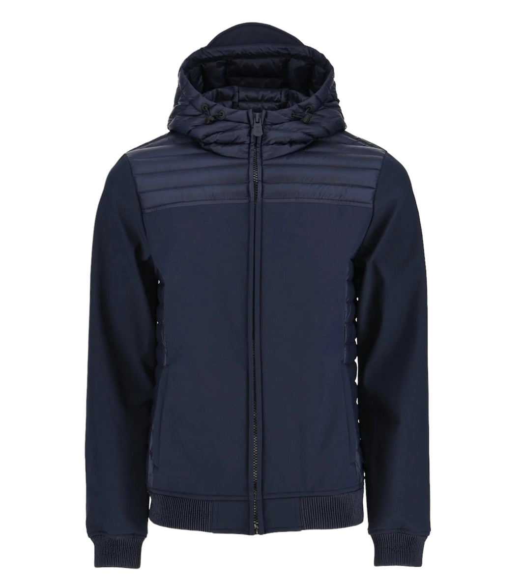 DOUDOUNE BLEU MARINE SOFTSHELL PACO