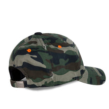 Charger l&#39;image dans la galerie, CASQUETTE CAMOUFLAGE ECUSSON ORANGE
