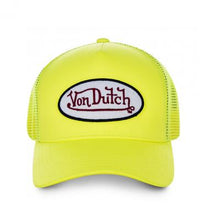 Charger l&#39;image dans la galerie, CASQUETTE JAUNE FLUO VON DUTCH
