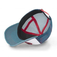 Charger l&#39;image dans la galerie, CASQUETTE BLEU BLANC ROUGE USED SUM VON DUTCH
